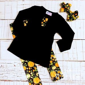 Girl’s Halloween Pants Set - CLEARANCE